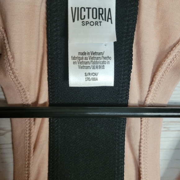 Peachy tan victoria secret sport small muscle gym tank - Picture 2 of 5